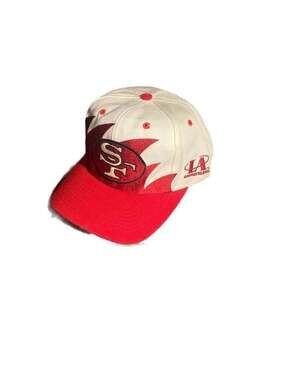 Vintage 90s San Francisco 49ers Double Sharktooth Snapback Hat